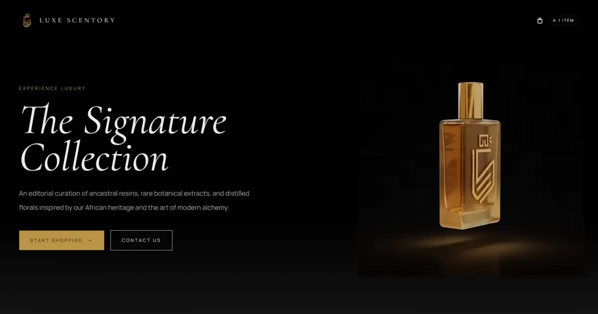 Luxe Scentory project image